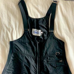 Vintage Chalet Ski Bib